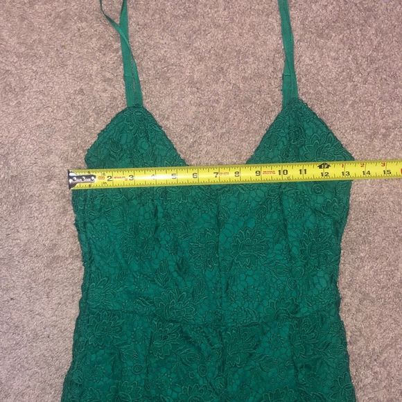 Jack by BB Dakota Anthropologie NWT Sea Green Pretty Lace Romper Size 4, MP $78 - Picture 10 of 12